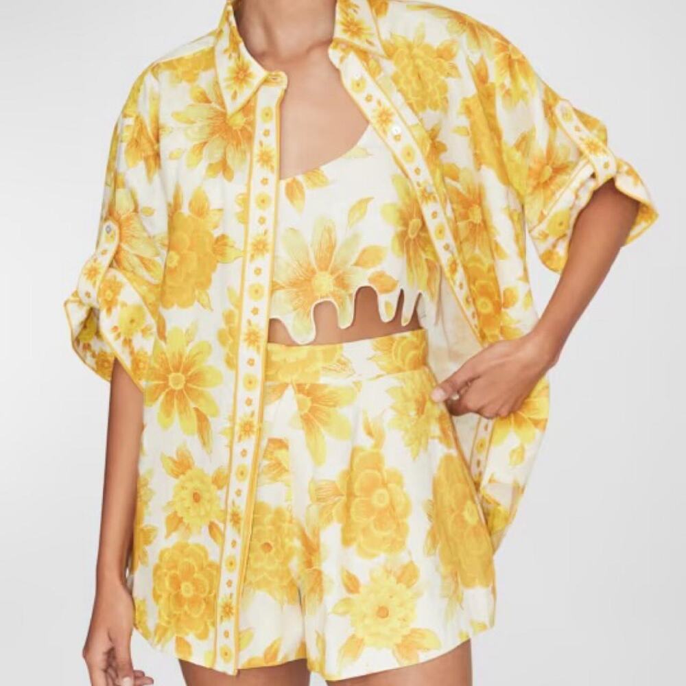 Alemais linen shirt in size